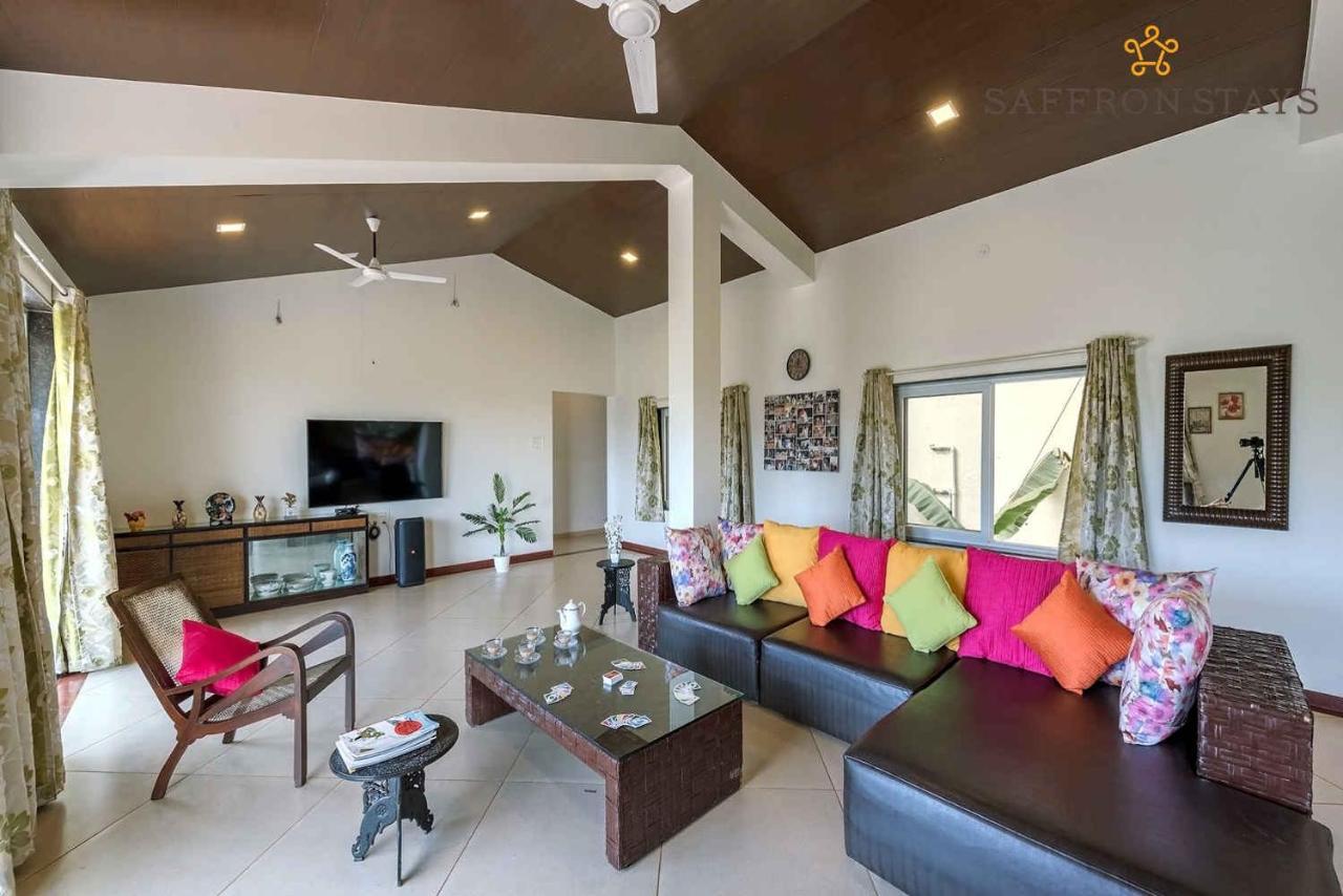 Saffronstays Horizon 360, Mahabaleshwar - Pet-Friendly Villa For Family Surrounded By Forest Views Bagian luar foto